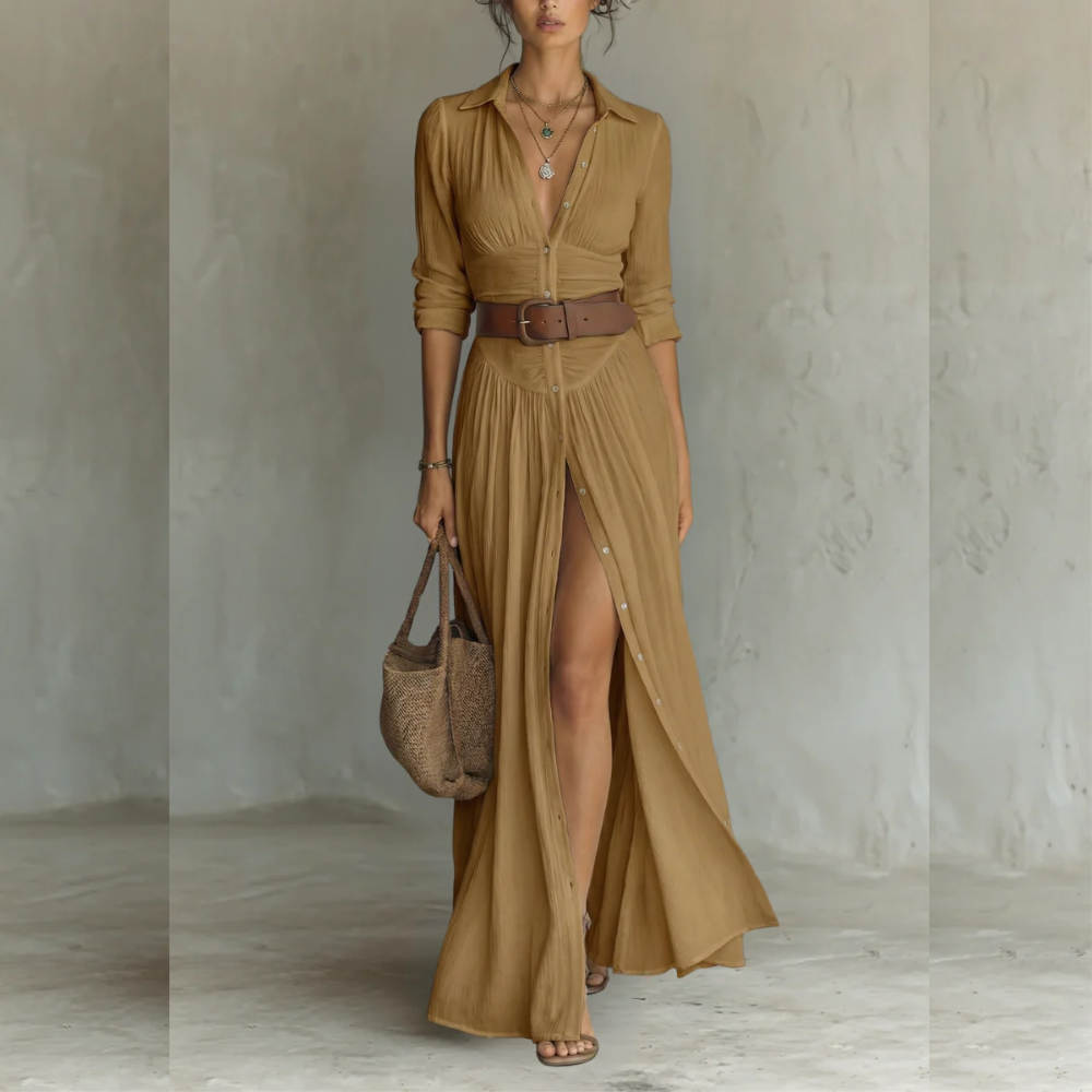 ELOIDE - VESTIDO CAMISERO