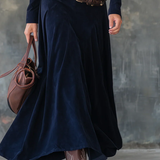 PILAR - DRAPED DRESS