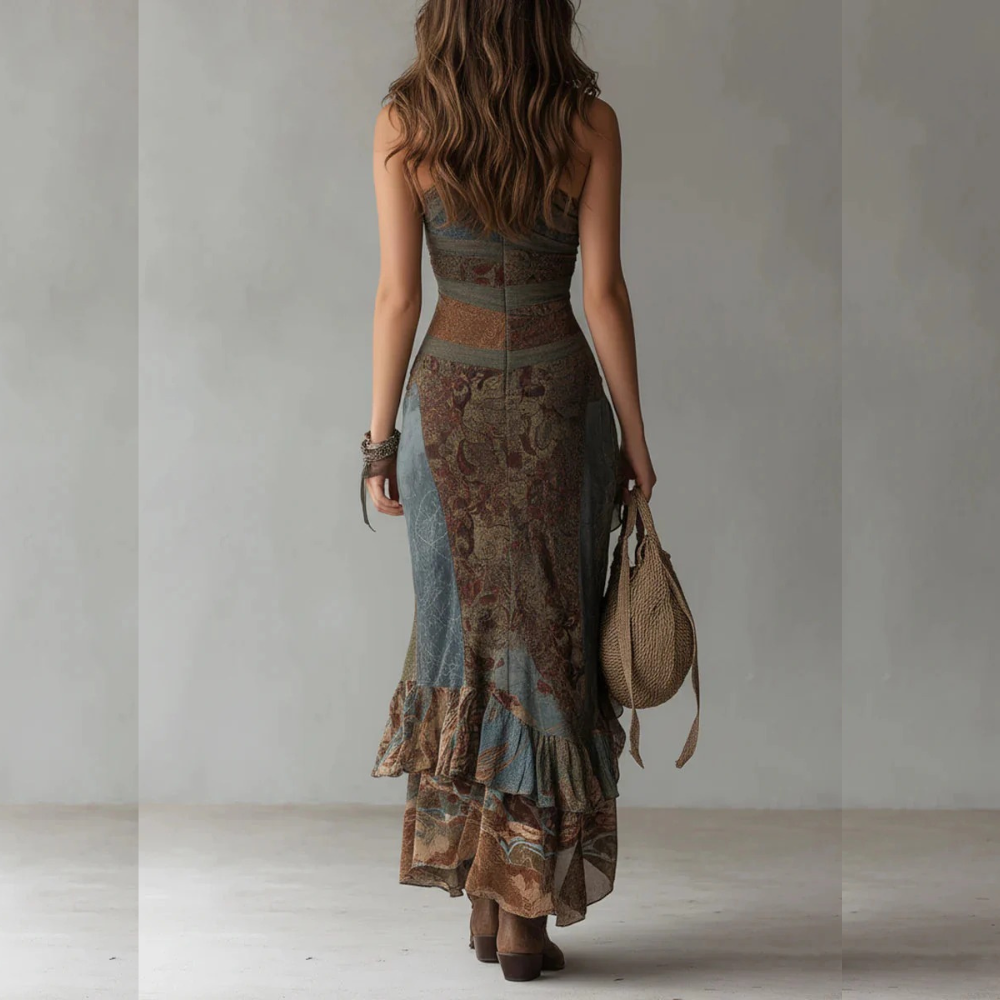 ANITA - ASYMMETRICAL DRESS