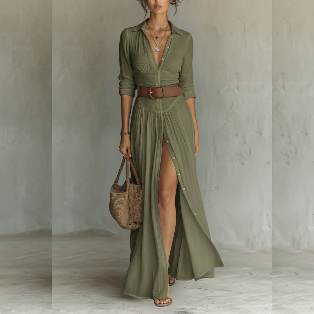 ELOIDE - VESTIDO CAMISERO