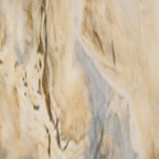 Ilina - Pantalones Rectos de Cintura Alta con Estampado de Mármol