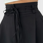 Dene - Pantalones de pierna ancha con cordones