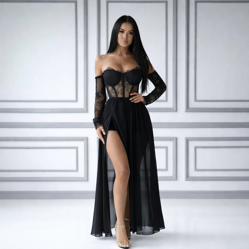 CARLA - VESTIDO DE ENCAJE