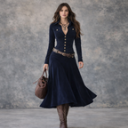 PILAR - VESTIDO DRAPEADO