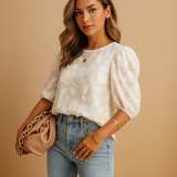 Gini - Blusa floral elegante