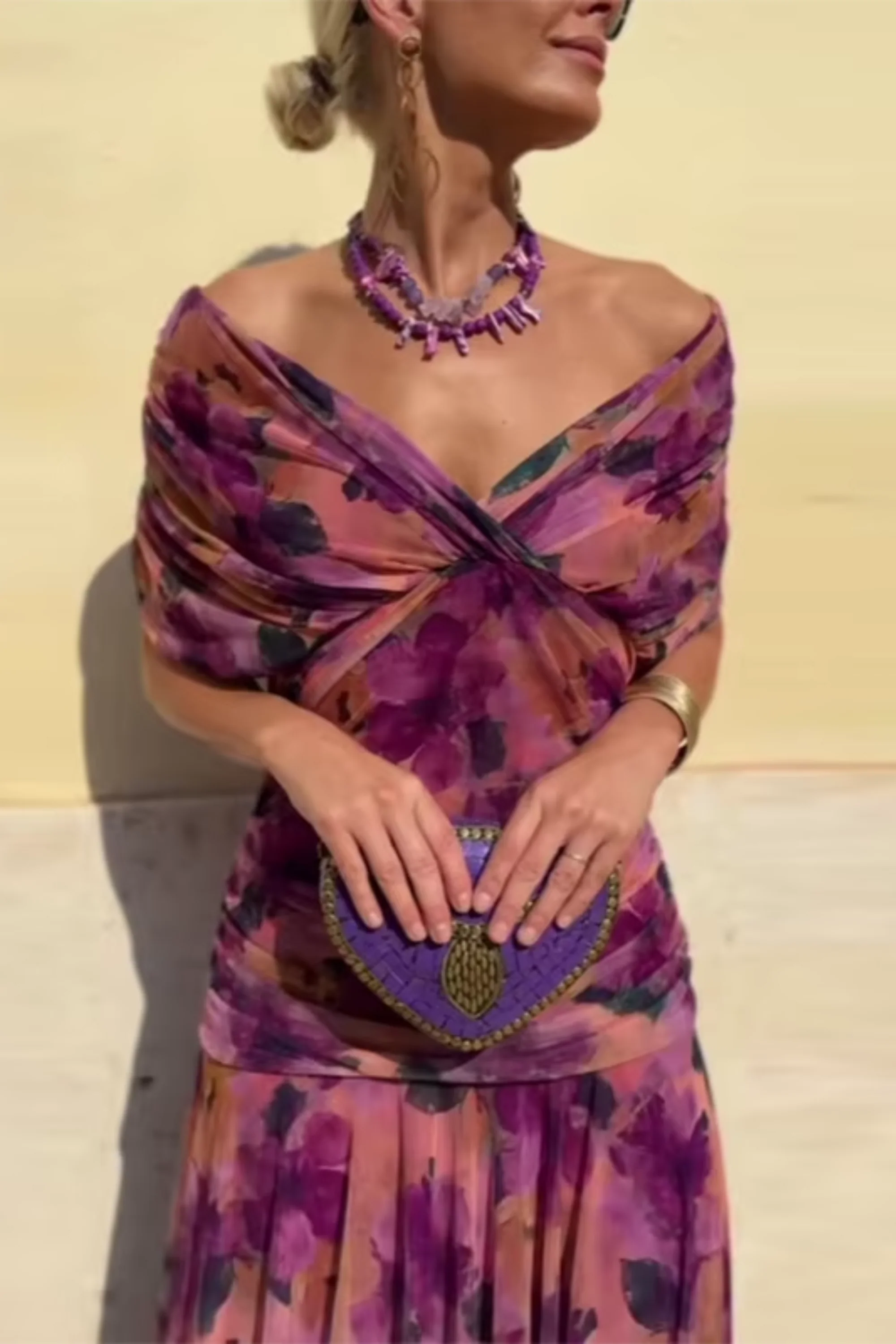 ELISA - VESTIDO MAXI FLUIDO