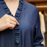 Valentine - Blusa con volante