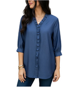 Valentine - Blusa con volante